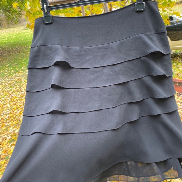 MULTI LAYERED, FLOWY SKIRT - Picture 2 of 4